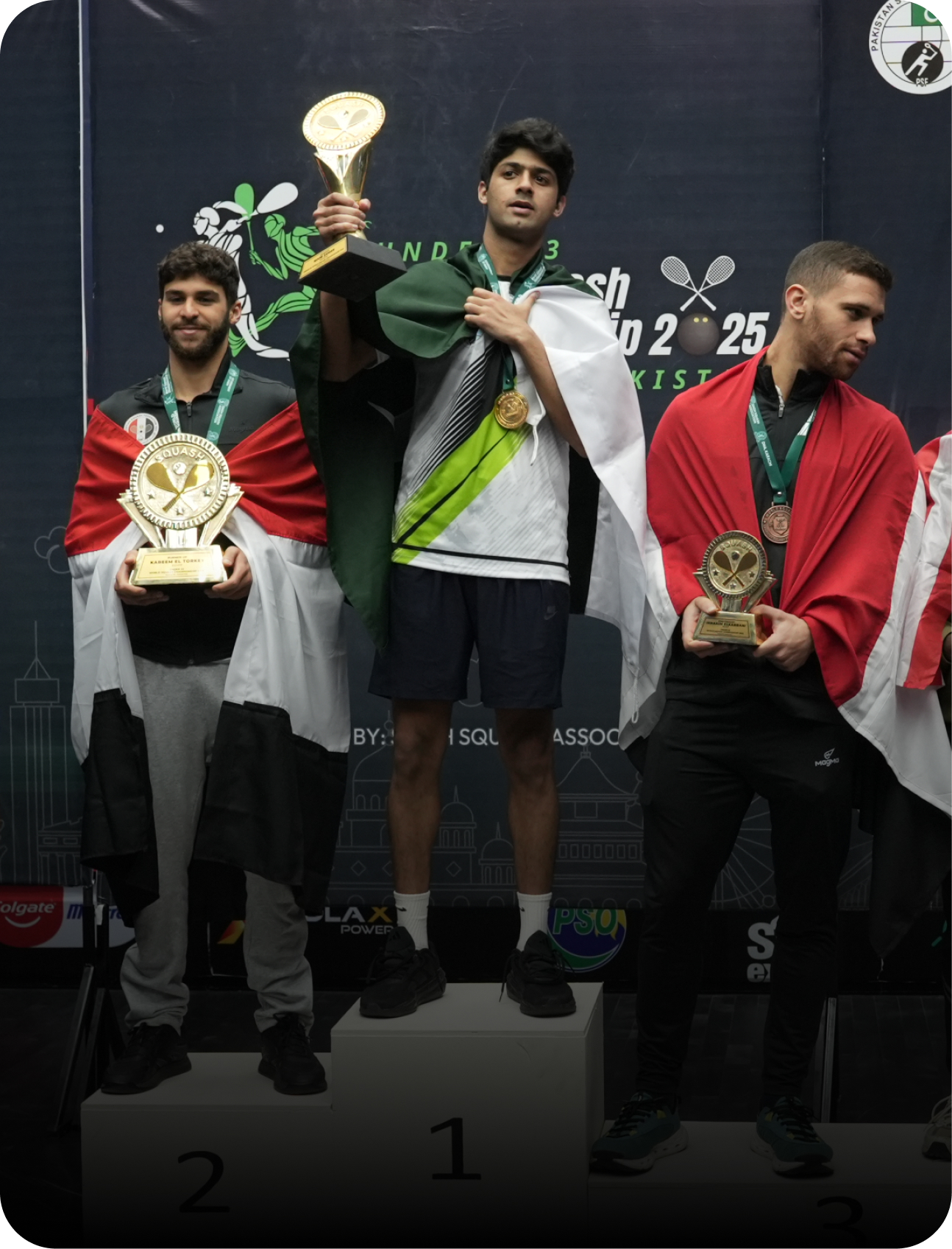 Top of the podium — World U23